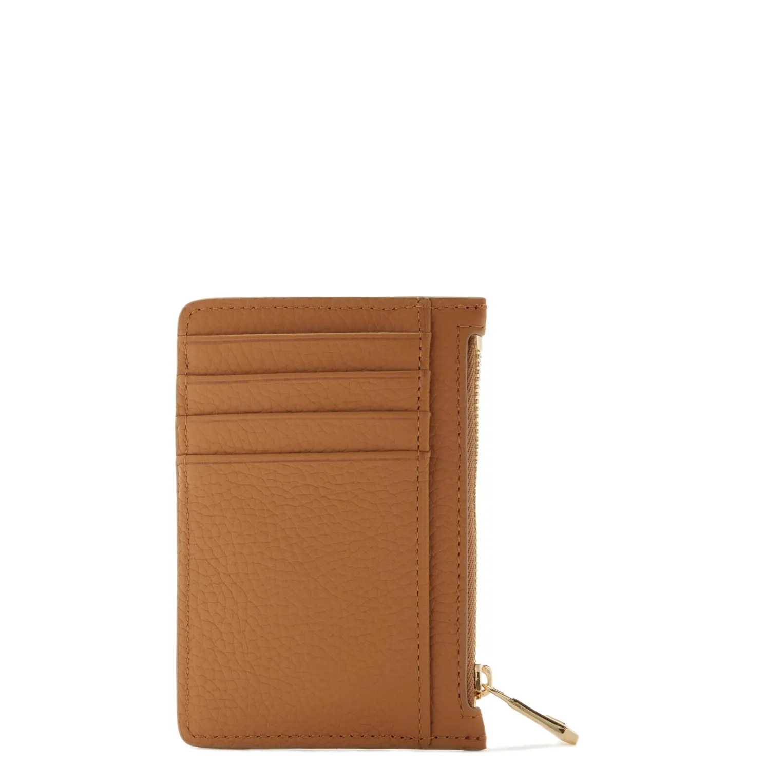 Honoré Aveline camel leren pasjeshouder van kalfsleer