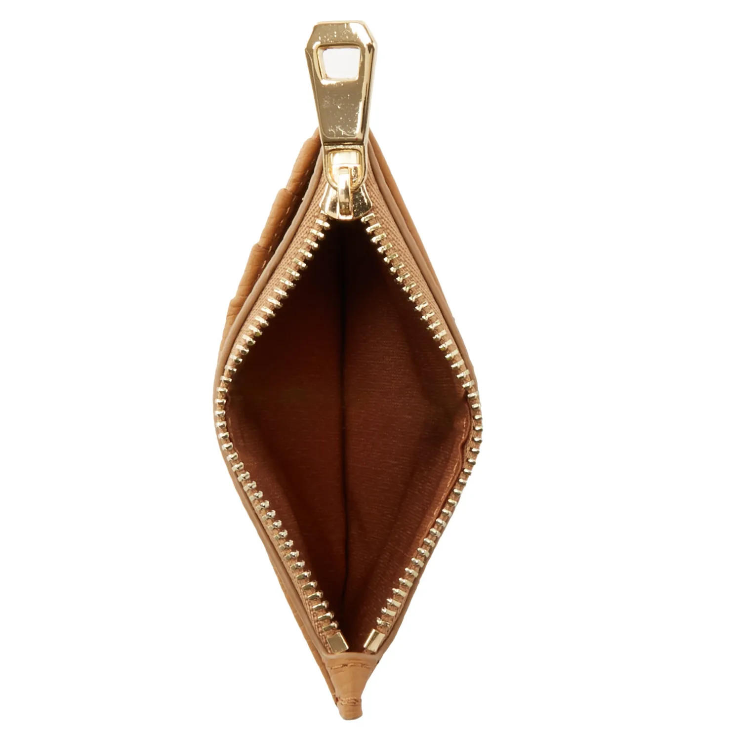 Honoré Aveline camel leren pasjeshouder van kalfsleer