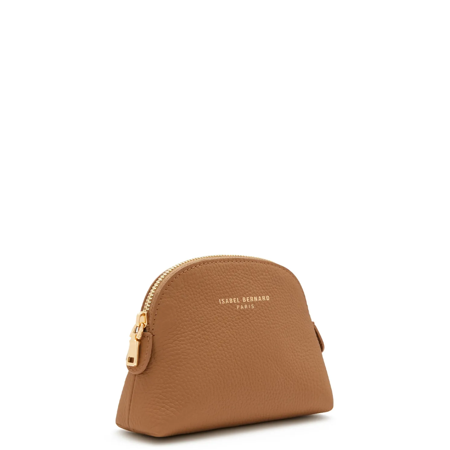 Honoré Babette camel leren toilettas van kalfsleer