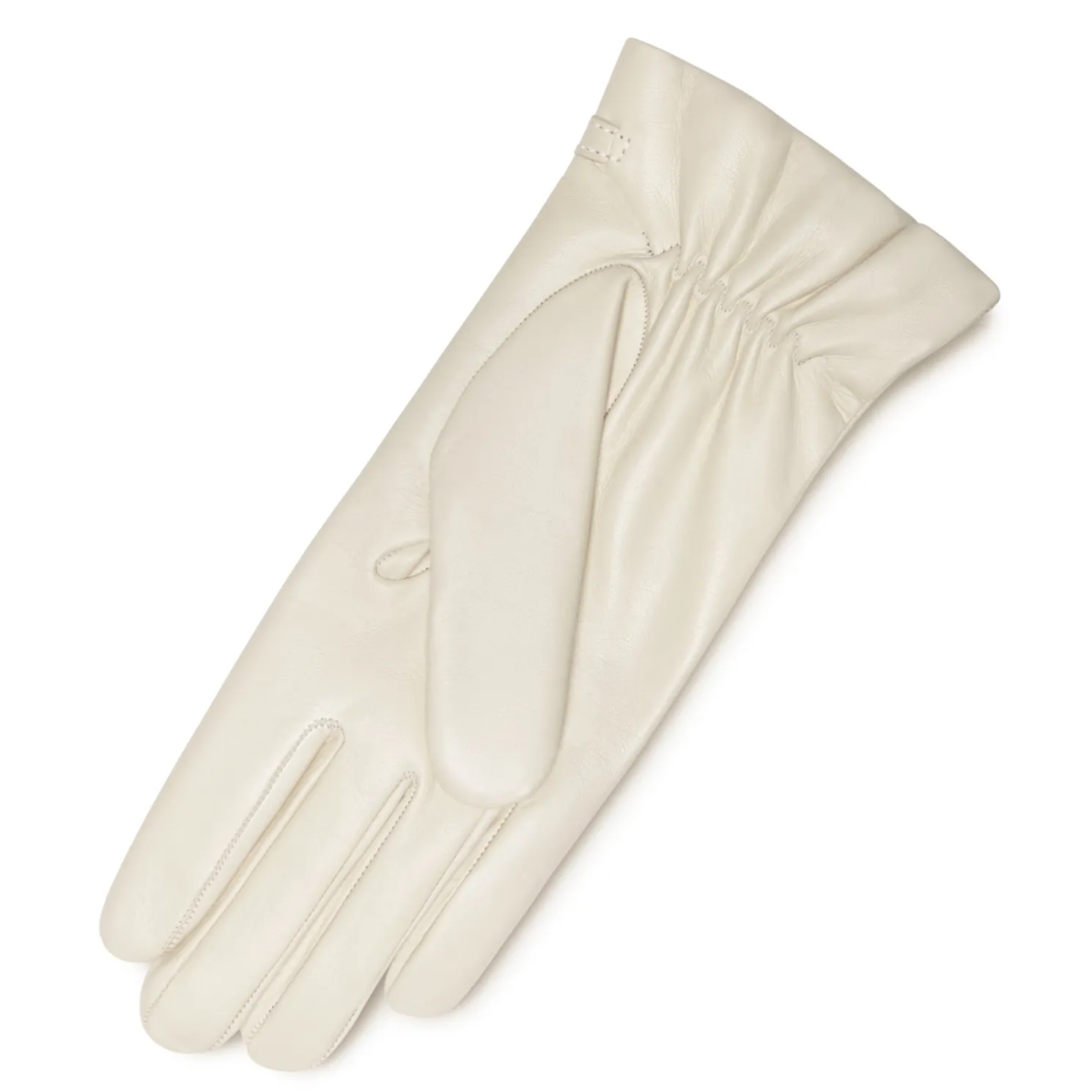 Honoré Eleanor crème leren handschoenen van geitenleer