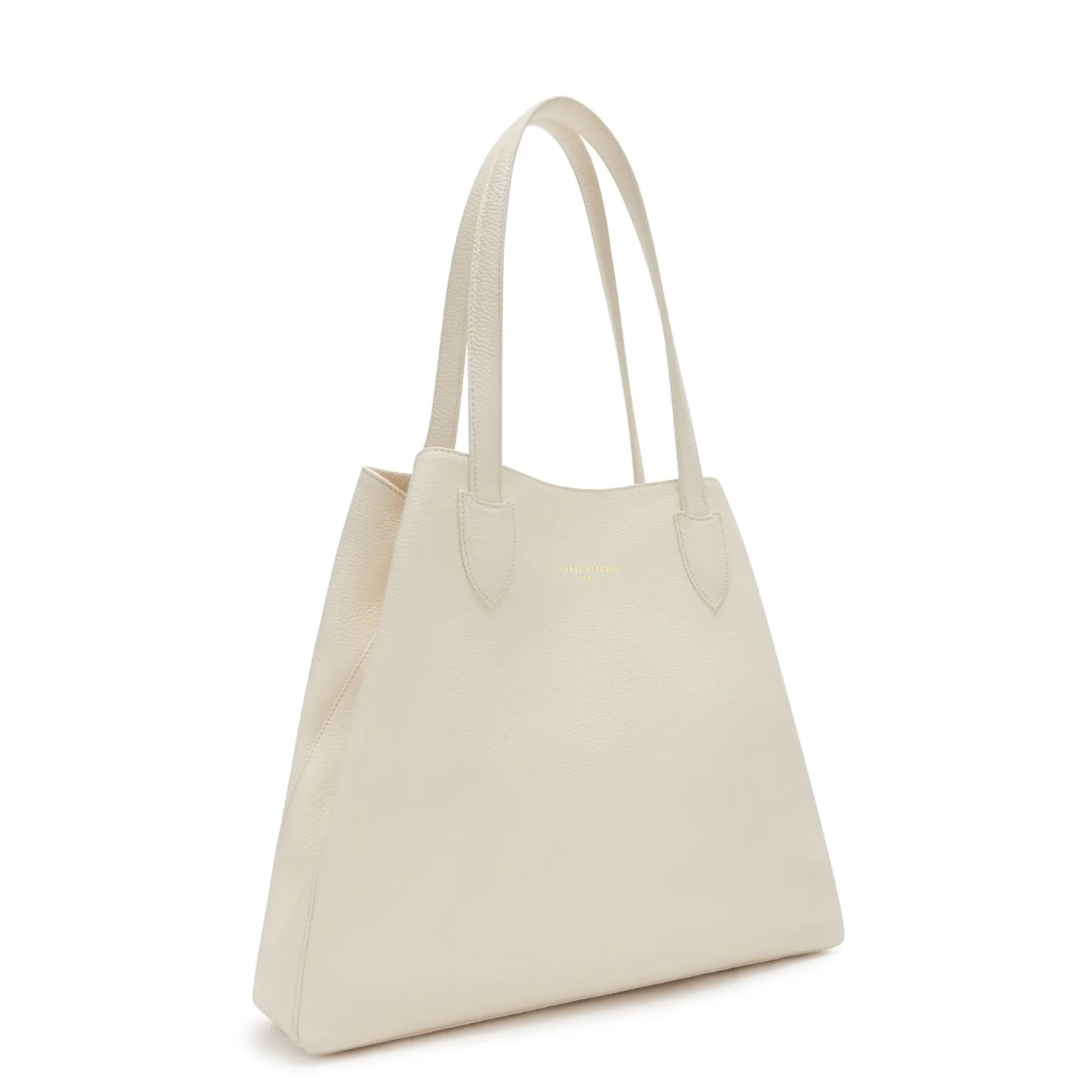 Honoré Francine crème leren shopper van kalfsleer