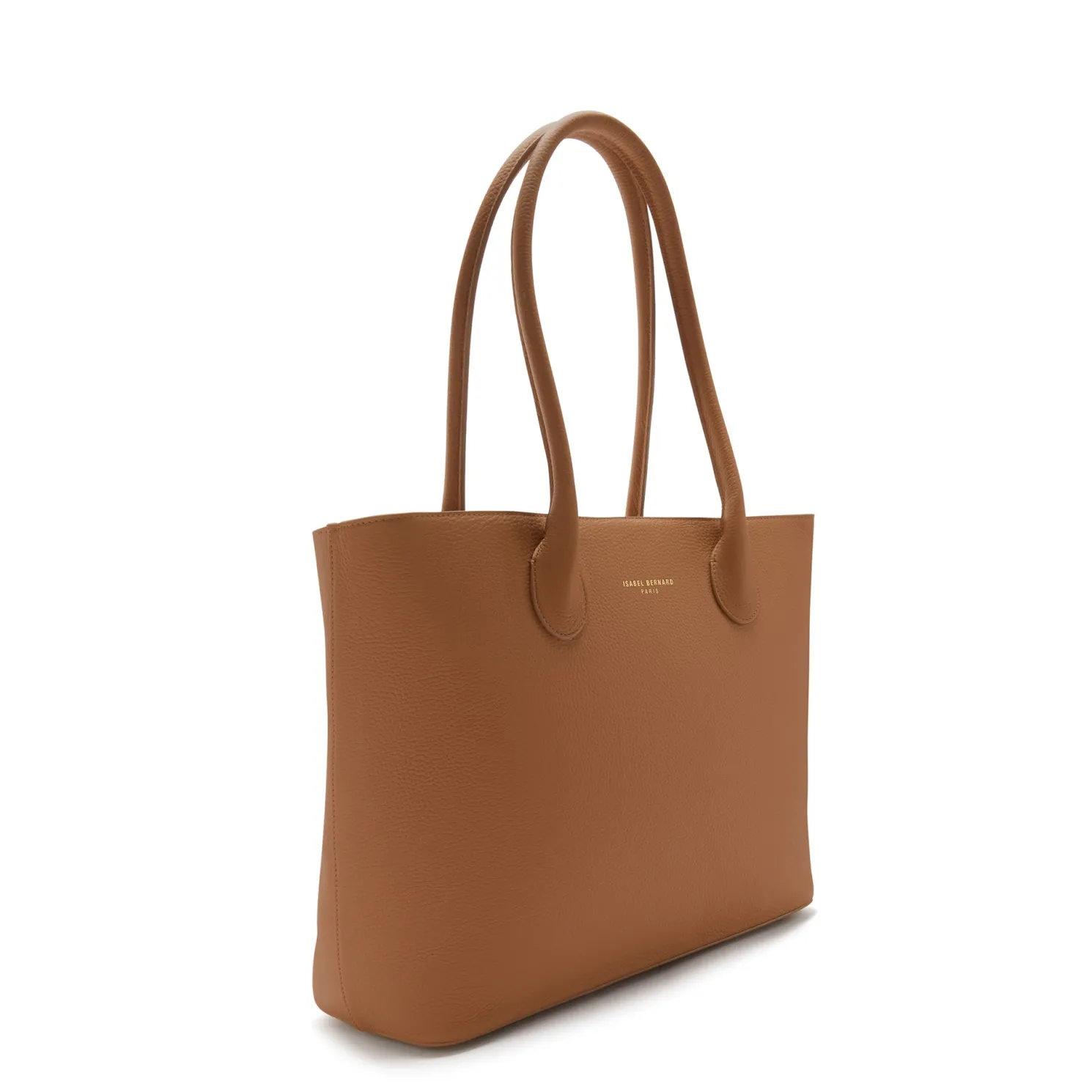 Honoré Lysanne camel leren shopper van kalfsleer