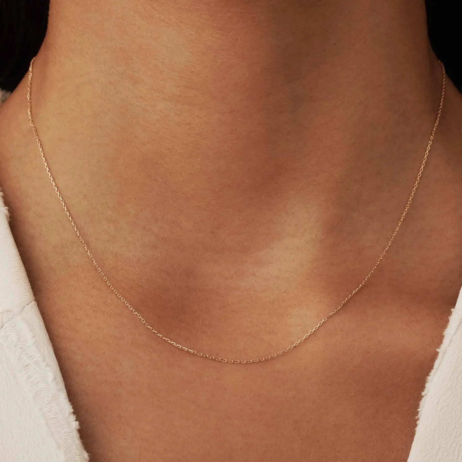 La Concorde Nicole 14 karaat rosé gouden collier