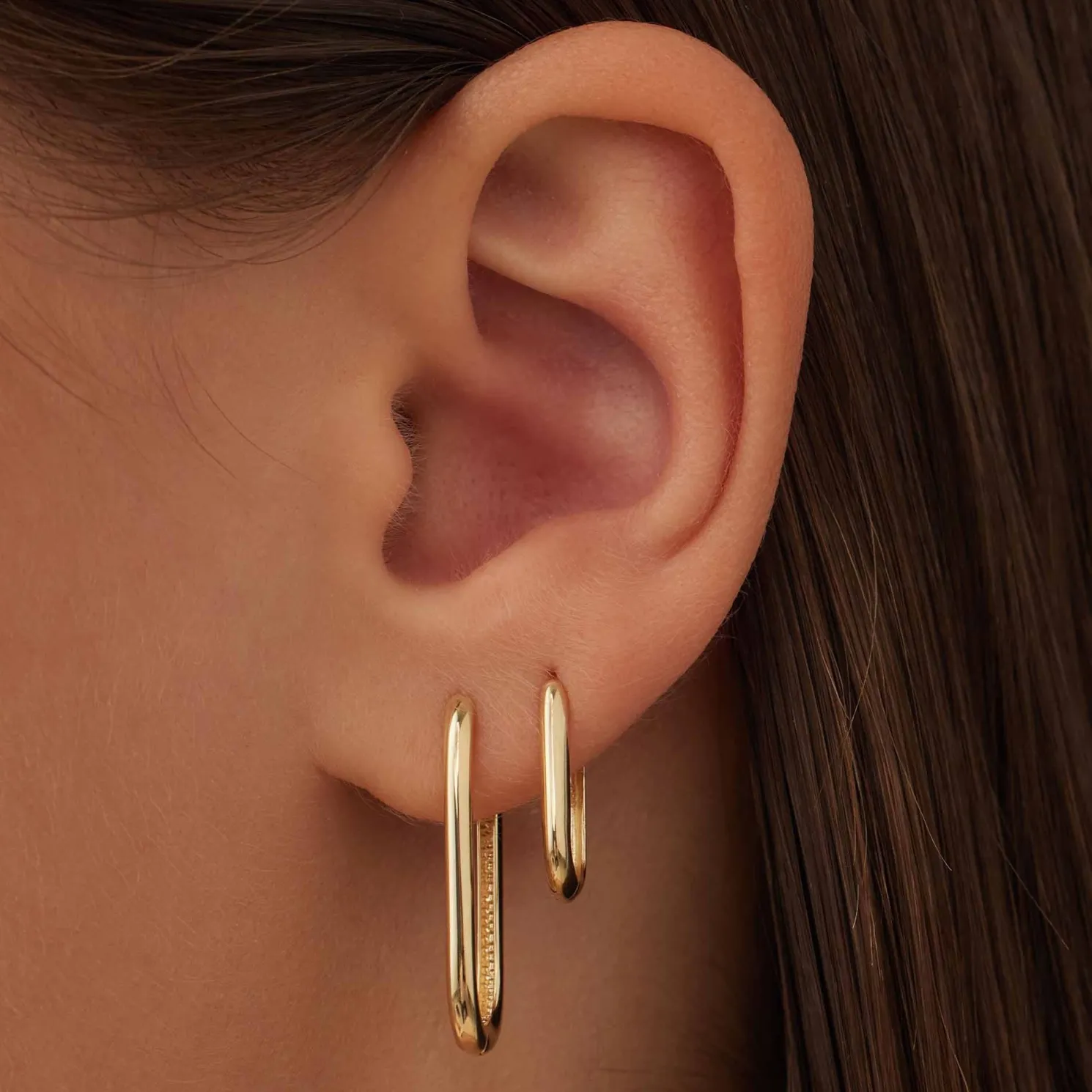 Rivoli Aimée 14 karaat gouden creolen