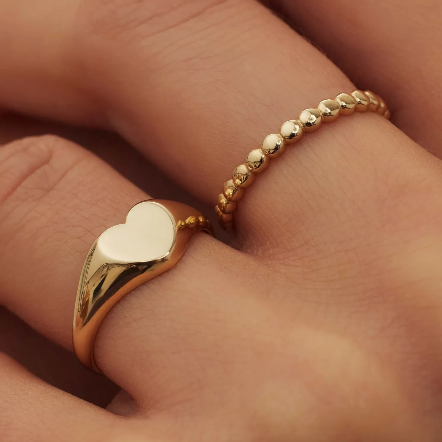 Rivoli Zélie 14 karaat gouden ring