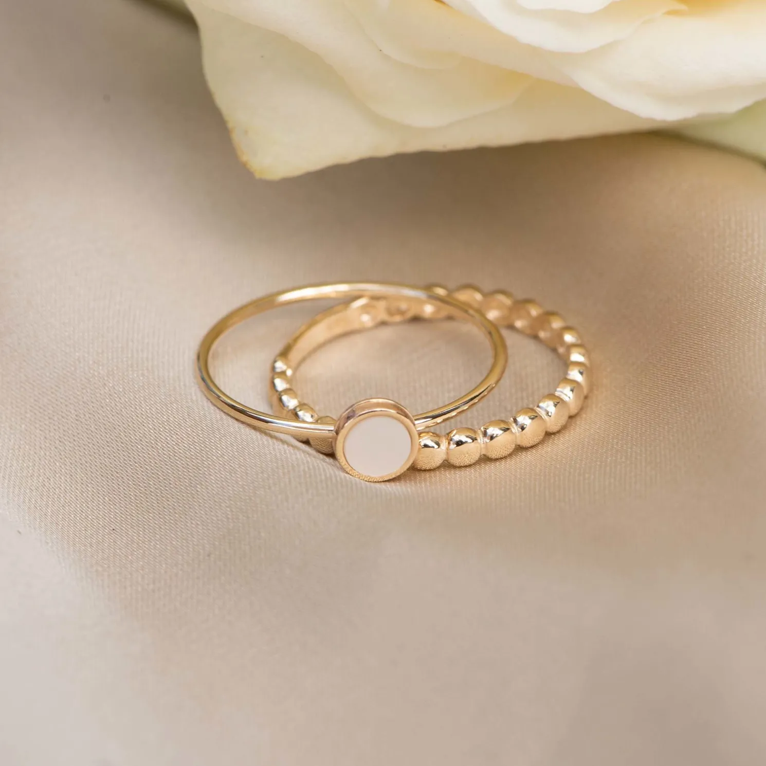 Rivoli Zélie 14 karaat gouden ring