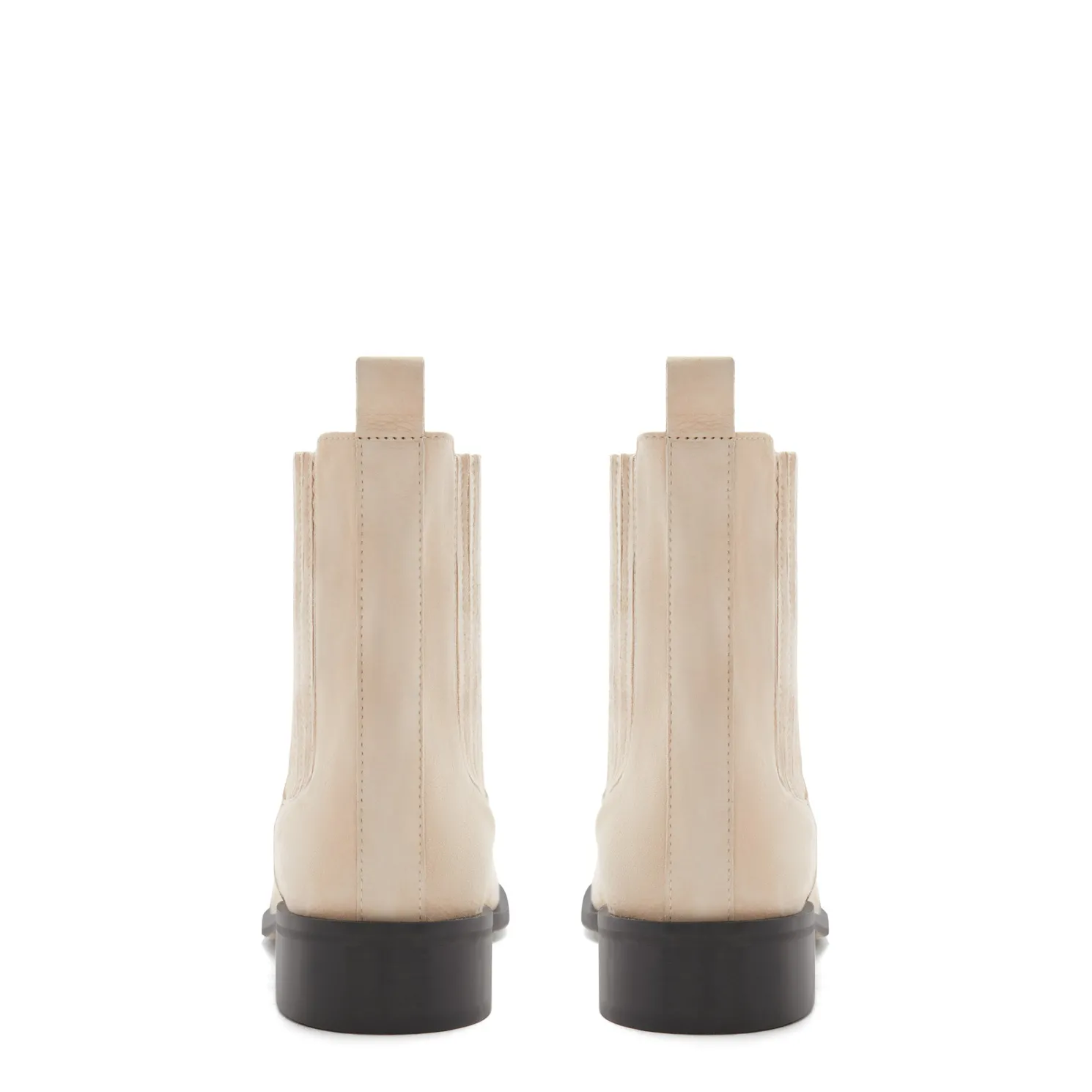 Vendôme Chey beige suède chelsea boots