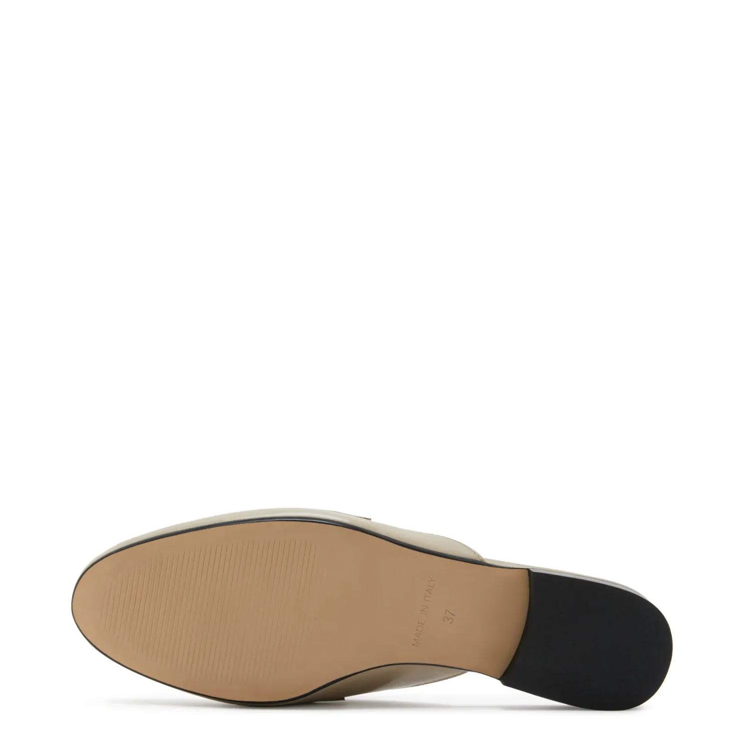 Vendôme Fleur taupe leren slipper loafers van kalfsleer