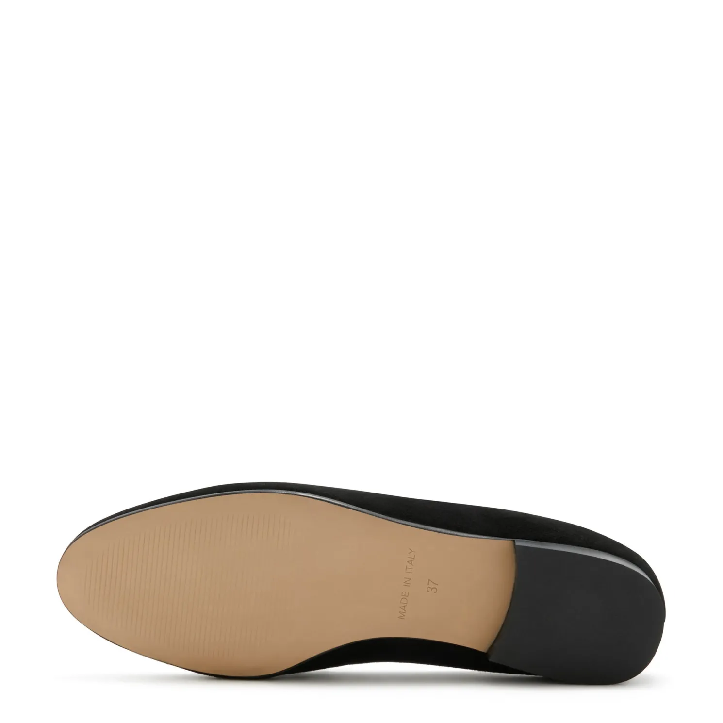 Vendôme Fleur zwarte suède loafers