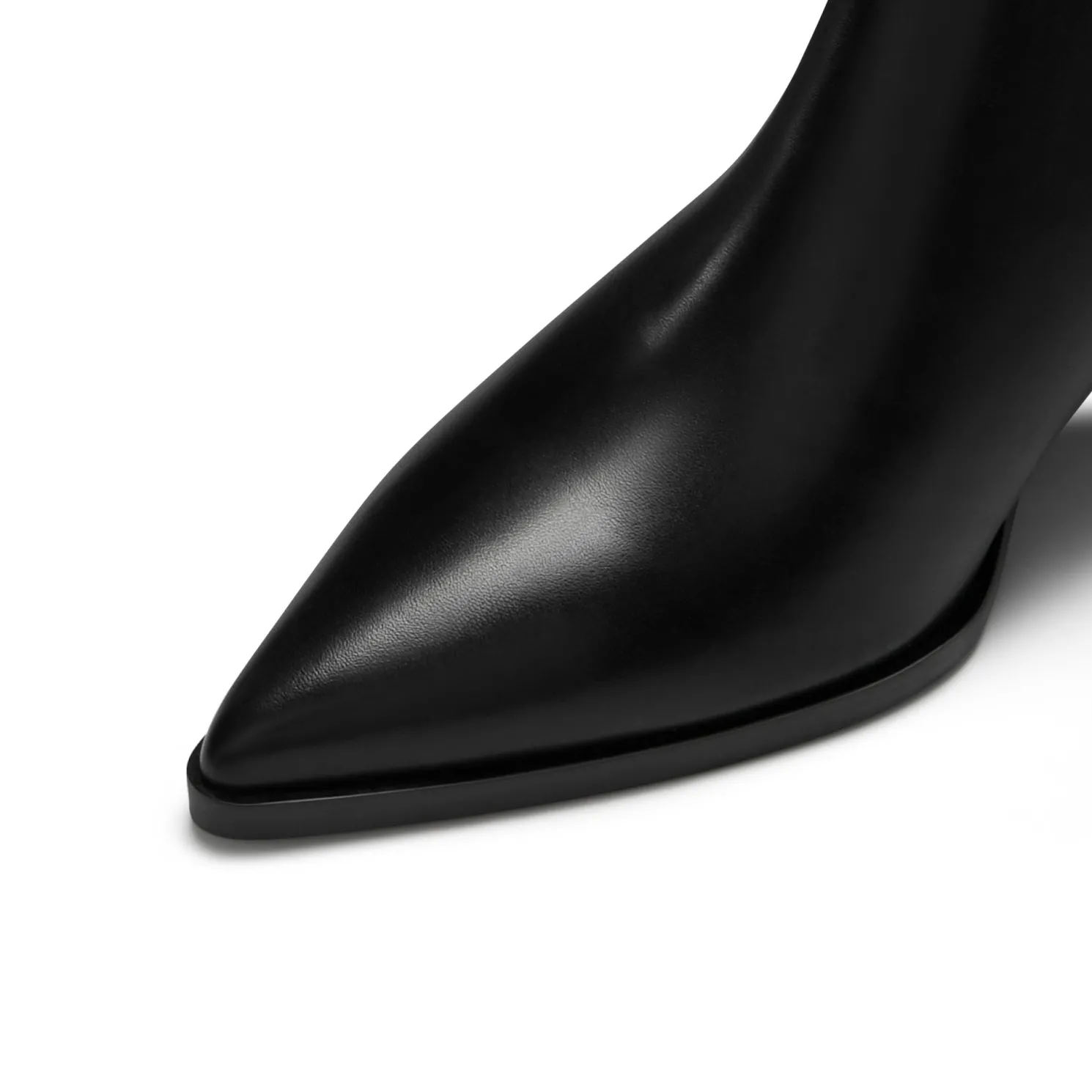 Vendôme Lola zwarte leren laarzen van kalfsleer