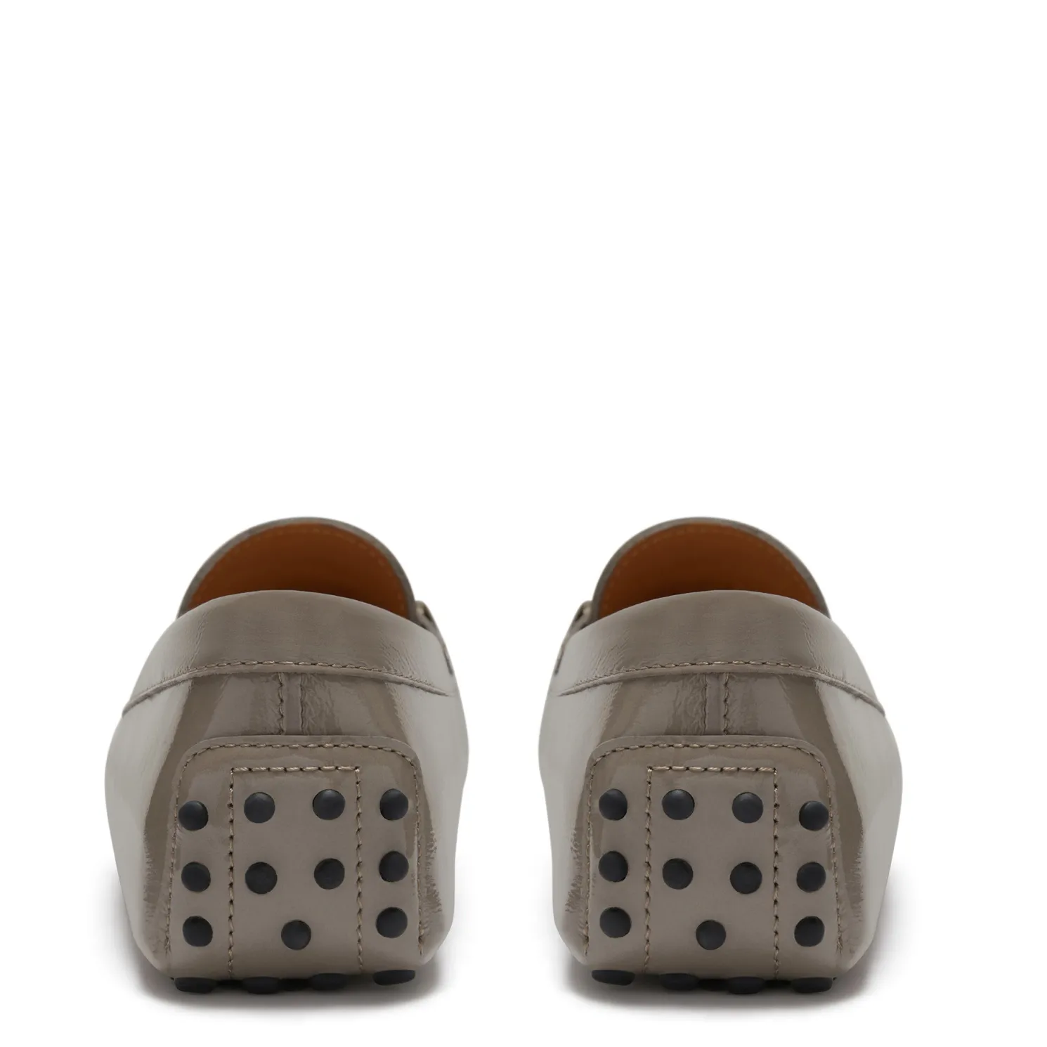 Vendôme Marie taupe lakleren mocassins van kalfsleer